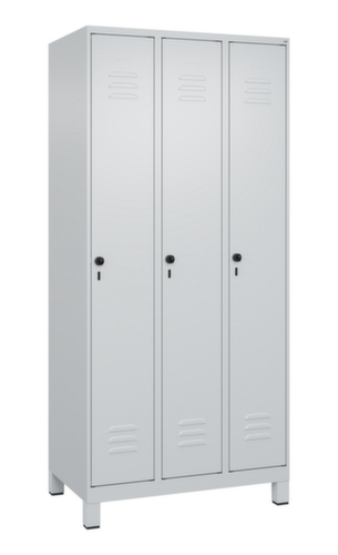 C+P locker Classic Plus met 3 vakken, vakbreedte 300 mm