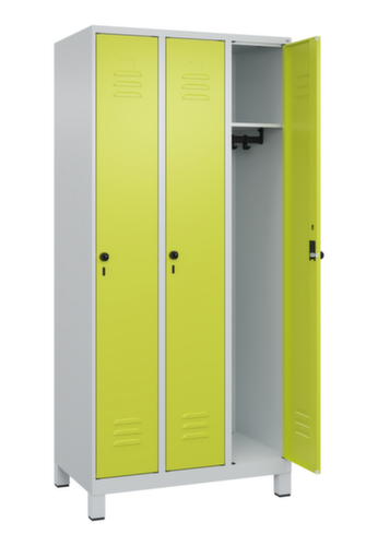 C+P locker Classic Plus met 3 vakken, vakbreedte 300 mm