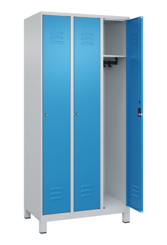 C+P locker Classic Plus met 3 vakken, vakbreedte 300 mm