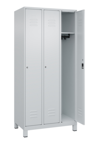 C+P locker Classic Plus met 3 vakken, vakbreedte 300 mm