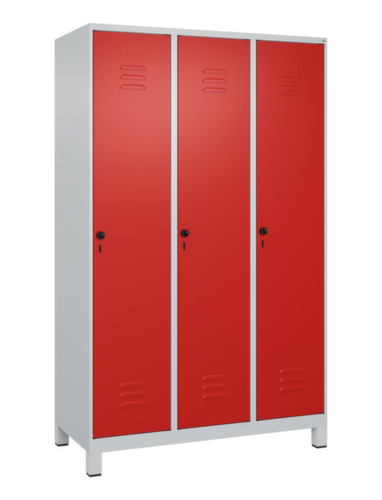 C+P Locker Classic Plus voor scheiding van kleding, vakbreedte 400 mm