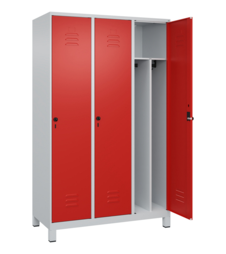 C+P Locker Classic Plus voor scheiding van kleding, vakbreedte 400 mm