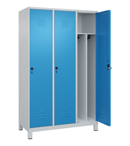 C+P Locker Classic Plus voor scheiding van kleding, vakbreedte 400 mm