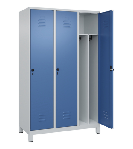 C+P Locker Classic Plus voor scheiding van kleding, vakbreedte 400 mm