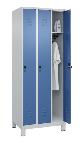 C+P locker Classic Plus met 3 vakken, vakbreedte 250 mm