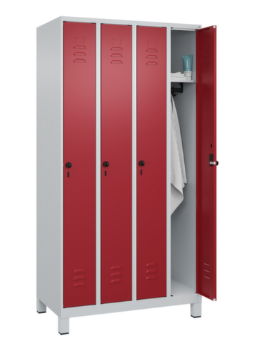 C+P locker Classic Plus met 4 vakken, vakbreedte 250 mm
