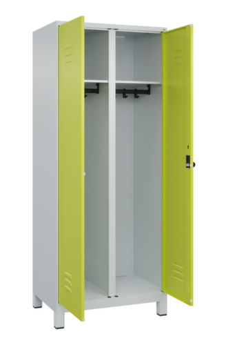 C+P Locker Classic Plus voor scheiding van kleding, vakbreedte 400 mm