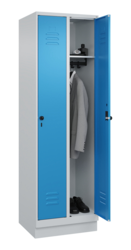 C+P locker Classic Plus met 2 vakken, vakbreedte 300 mm