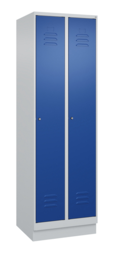 C+P locker Classic Plus met 2 vakken, vakbreedte 300 mm