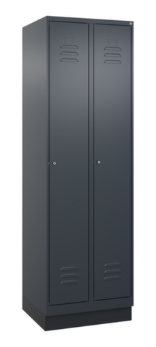 C+P locker Classic Plus met 2 vakken, vakbreedte 300 mm