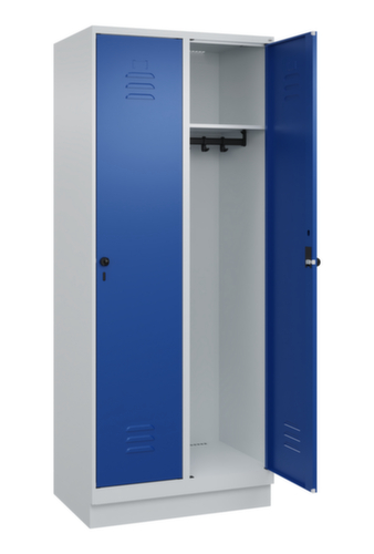 C+P locker Classic Plus met 2 vakken, vakbreedte 400 mm