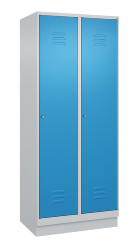 C+P locker Classic Plus met 2 vakken, vakbreedte 400 mm