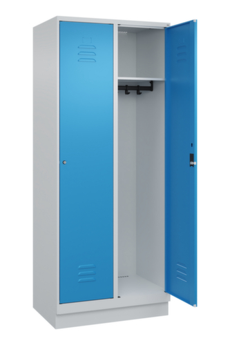 C+P locker Classic Plus met 2 vakken, vakbreedte 400 mm