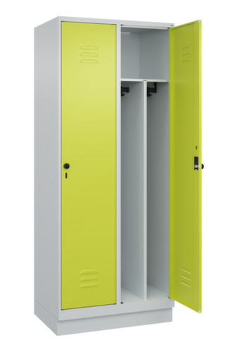 C+P Locker Classic Plus voor scheiding van kleding, vakbreedte 400 mm