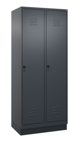 C+P Locker Classic Plus voor scheiding van kleding, vakbreedte 400 mm