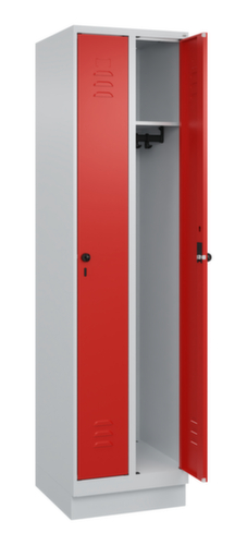C+P locker Classic Plus met 2 vakken, vakbreedte 250 mm