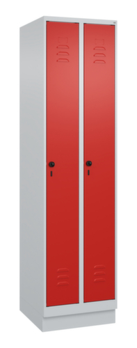 C+P locker Classic Plus met 2 vakken, vakbreedte 250 mm