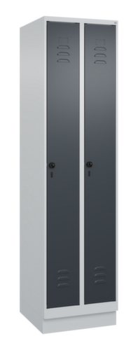 C+P locker Classic Plus met 2 vakken, vakbreedte 250 mm