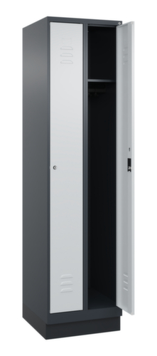 C+P locker Classic Plus met 2 vakken, vakbreedte 250 mm