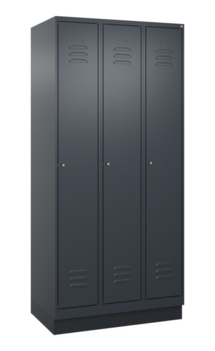 C+P locker Classic Plus met 3 vakken, vakbreedte 300 mm