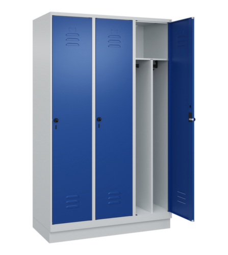 C+P Locker Classic Plus voor scheiding van kleding, vakbreedte 400 mm