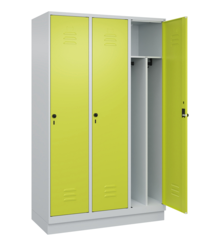 C+P Locker Classic Plus voor scheiding van kleding, vakbreedte 400 mm