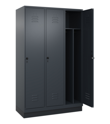 C+P Locker Classic Plus voor scheiding van kleding, vakbreedte 400 mm