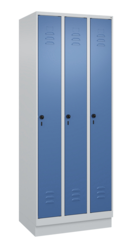C+P locker Classic Plus met 3 vakken, vakbreedte 250 mm