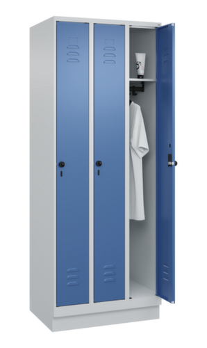C+P locker Classic Plus met 3 vakken, vakbreedte 250 mm
