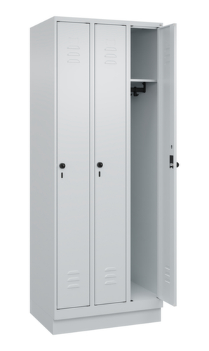 C+P locker Classic Plus met 3 vakken, vakbreedte 250 mm