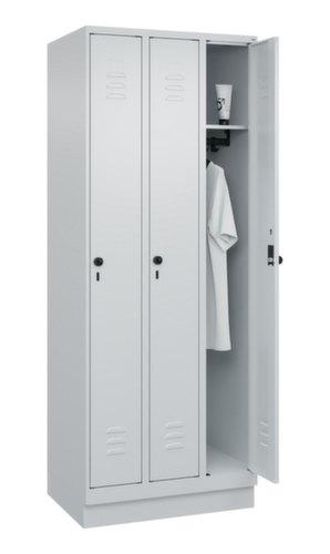 C+P locker Classic Plus met 3 vakken, vakbreedte 250 mm