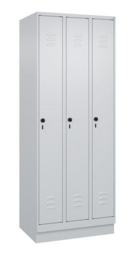 C+P locker Classic Plus met 3 vakken, vakbreedte 250 mm