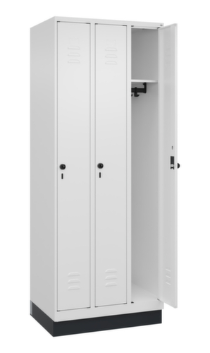 C+P locker Classic Plus met 3 vakken, vakbreedte 250 mm