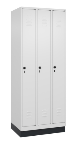 C+P locker Classic Plus met 3 vakken, vakbreedte 250 mm