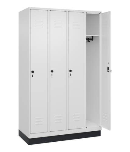 C+P locker Classic Plus met 4 vakken, vakbreedte 300 mm