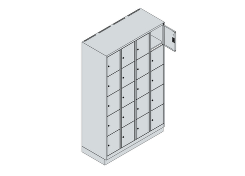 C+P Lockersysteem Classic Plus, 20 vakken