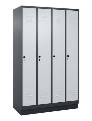 C+P Locker Classic Plus voor scheiding van kleding, vakbreedte 300 mm