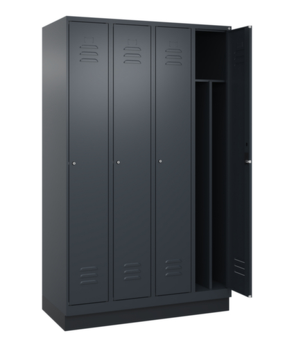 C+P Locker Classic Plus voor scheiding van kleding, vakbreedte 300 mm