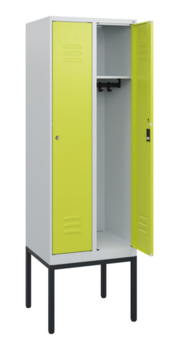 C+P locker Classic Plus met 2 vakken, vakbreedte 300 mm