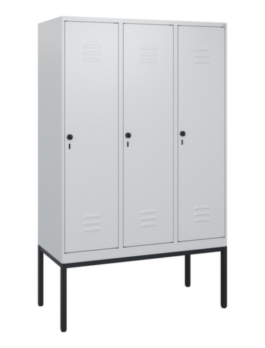 C+P locker Classic Plus met 3 vakken, vakbreedte 400 mm