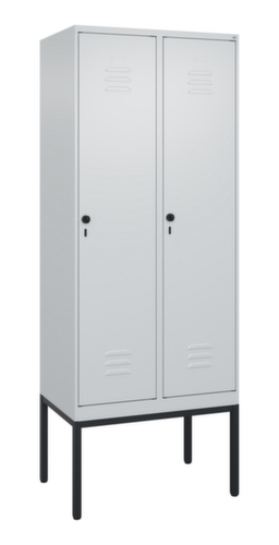 C+P locker Classic Plus met 2 vakken, vakbreedte 400 mm