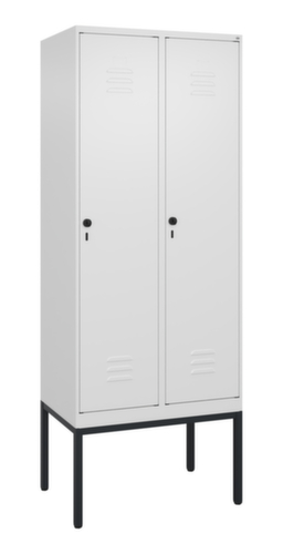 C+P locker Classic Plus met 2 vakken, vakbreedte 400 mm