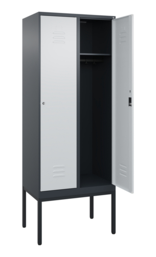 C+P locker Classic Plus met 2 vakken, vakbreedte 400 mm