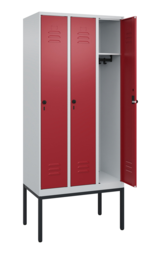 C+P locker Classic Plus met 3 vakken, vakbreedte 300 mm