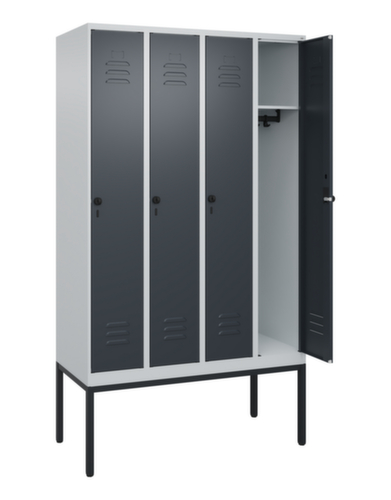 C+P locker Classic Plus met 4 vakken, vakbreedte 300 mm