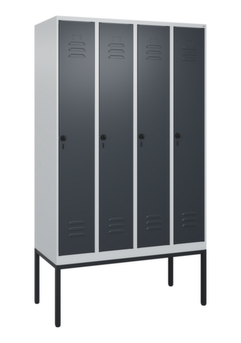 C+P locker Classic Plus met 4 vakken, vakbreedte 300 mm
