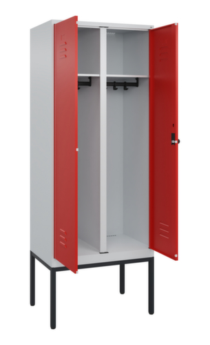 C+P Locker Classic Plus voor scheiding van kleding, vakbreedte 400 mm