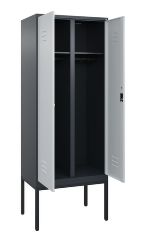 C+P Locker Classic Plus voor scheiding van kleding, vakbreedte 400 mm