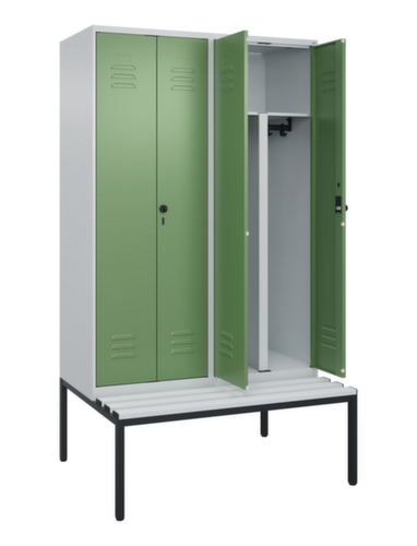 PBM-locker met bank