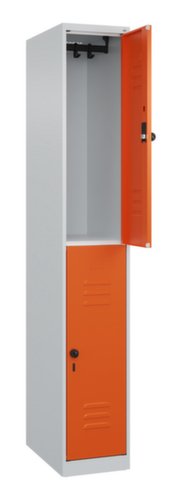 C+P Dubbeldekse locker Classic Plus, vakbreedte 300 mm